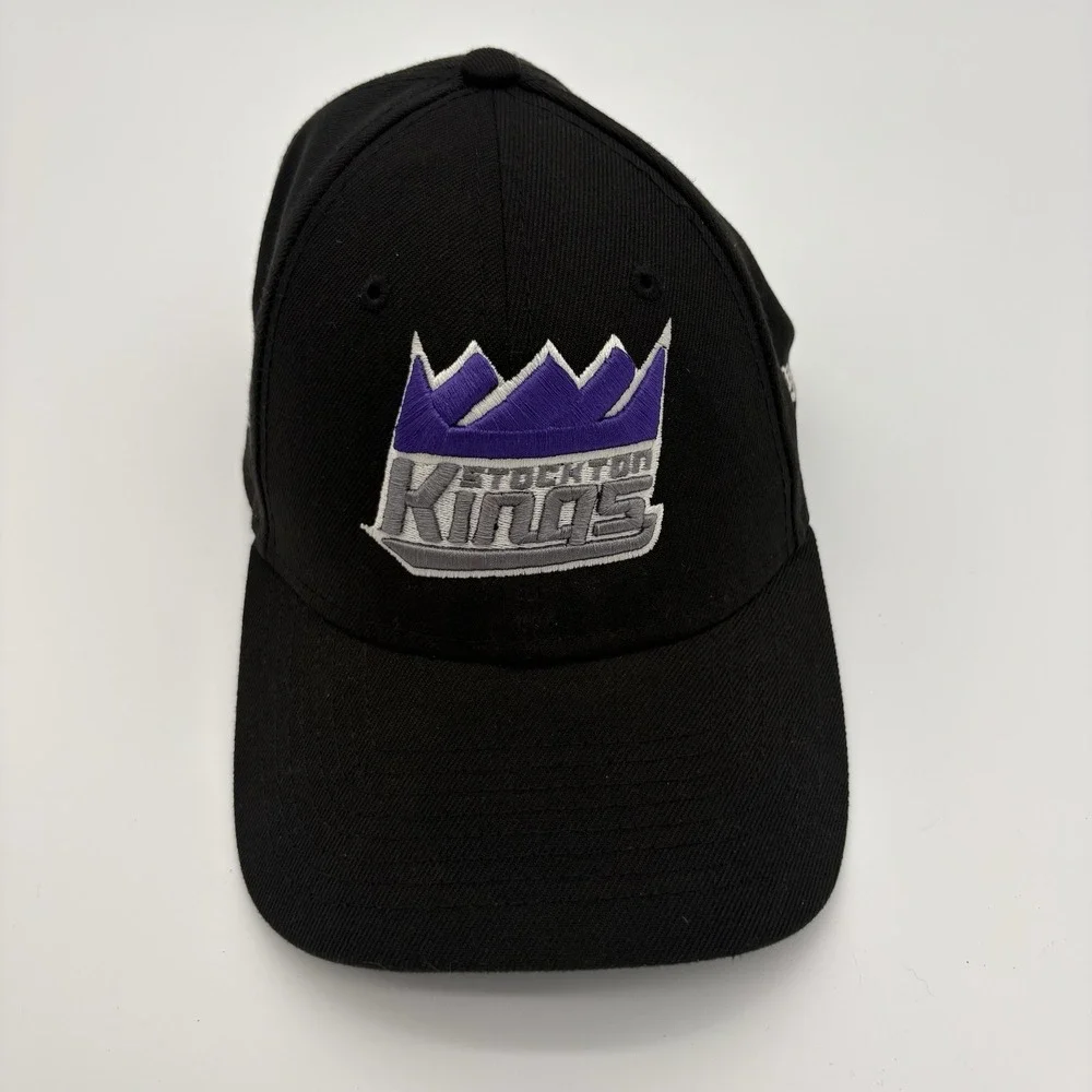 NBA G League Stockton Kings AdjustableHat Cap Black New Era 9FORTY